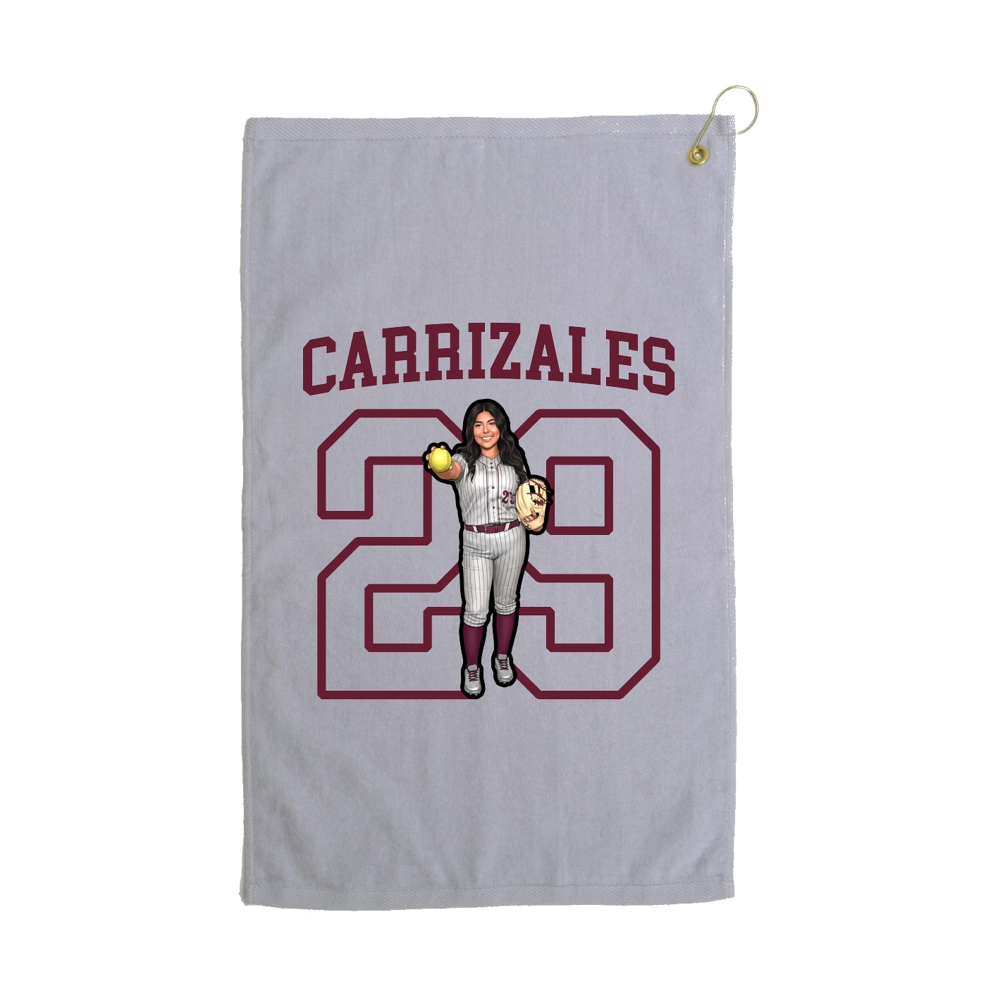 Golf Towel — Shirsey in Grey