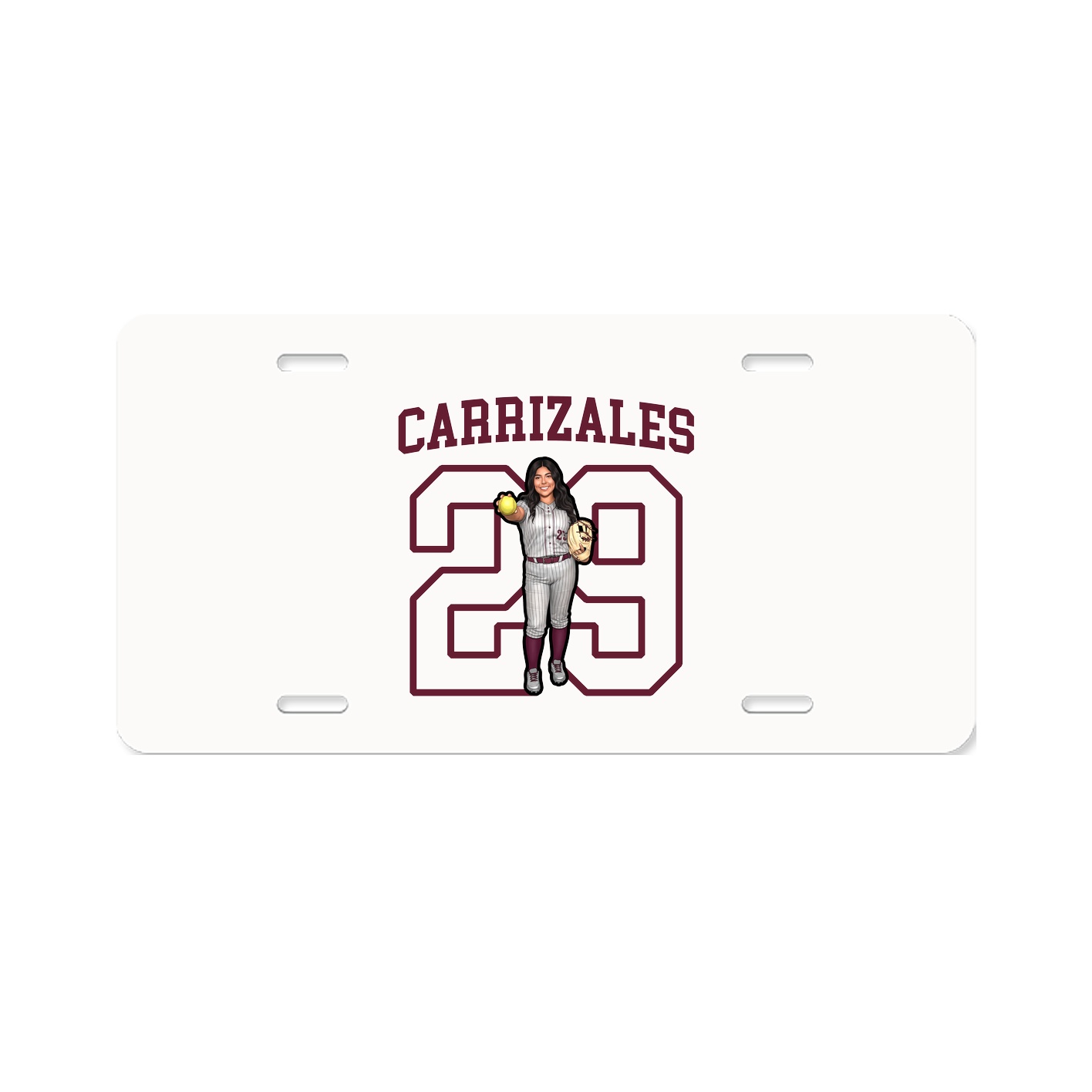 License Plate — Shirsey in Classic