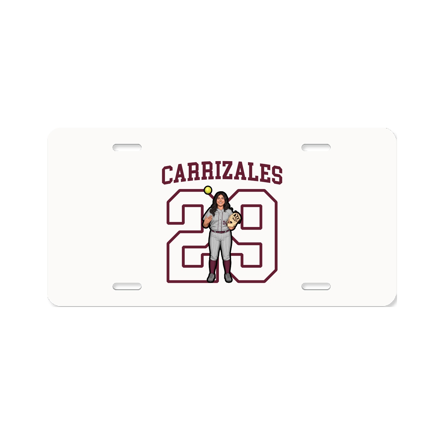 License Plate — Shirsey in Classic