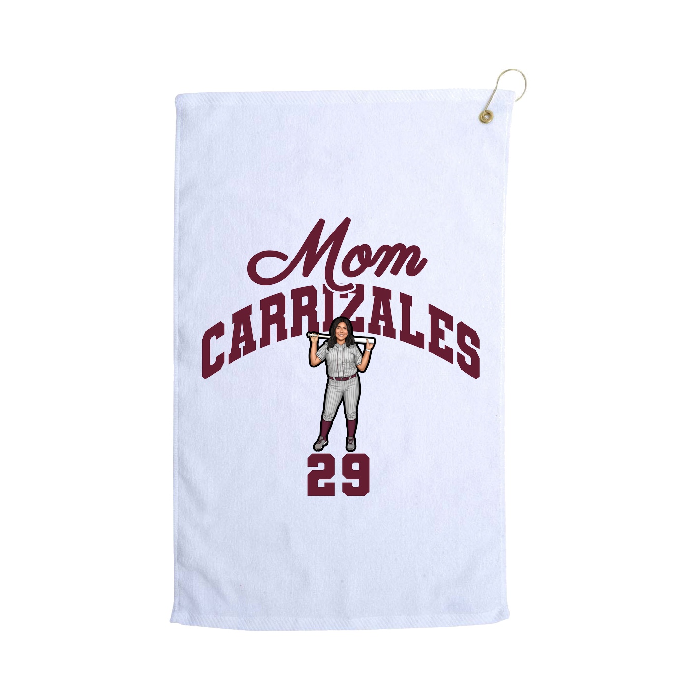 Terry Velour Golf Towel