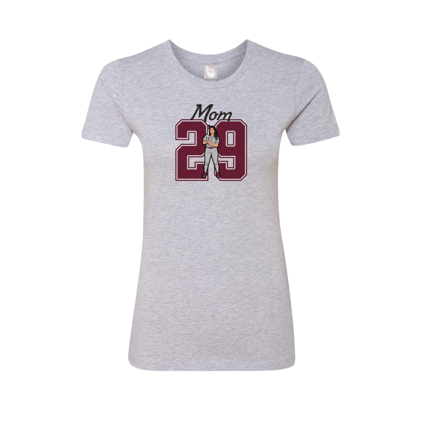 Womens Tee — Mothers Day Shirsey in Grey