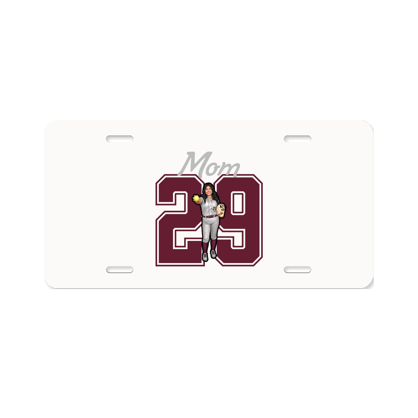 License Plate — Mothers Day Shirsey in Classic
