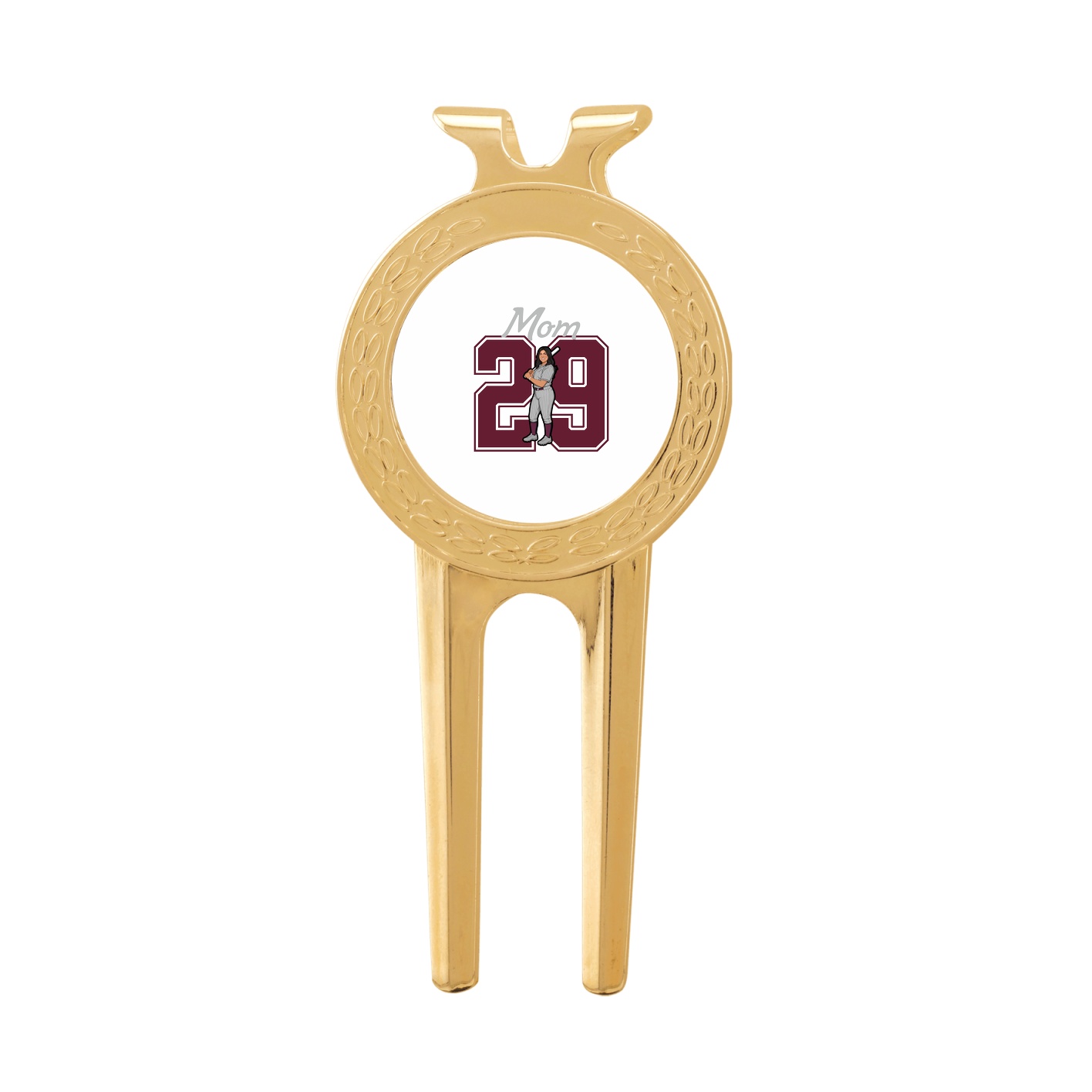 Divot Tool with Ball Marker — Mothers Day Shirsey in Classic