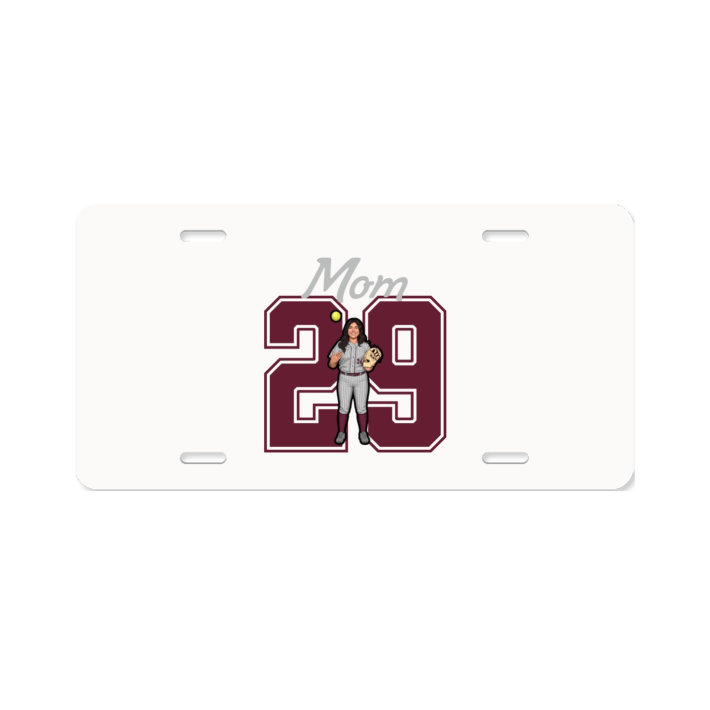 License Plate — Mothers Day Shirsey in Classic