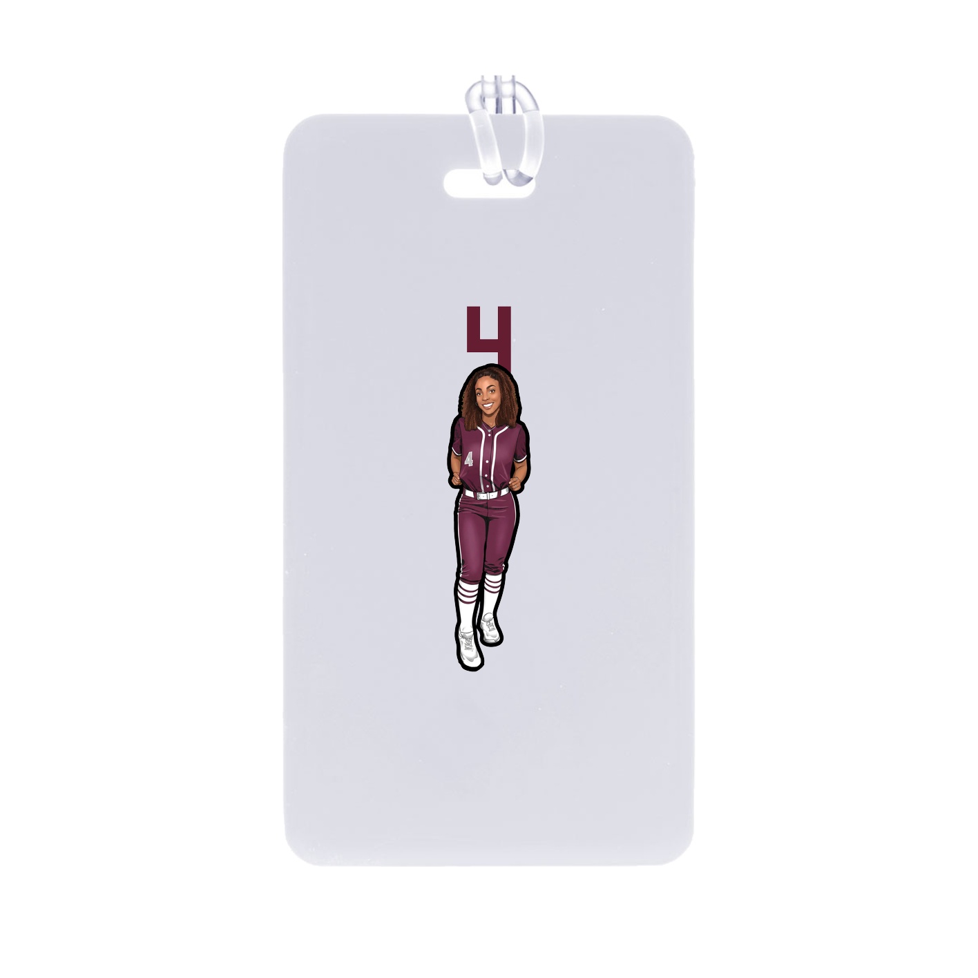 Bag Tag — Number Top in Classic