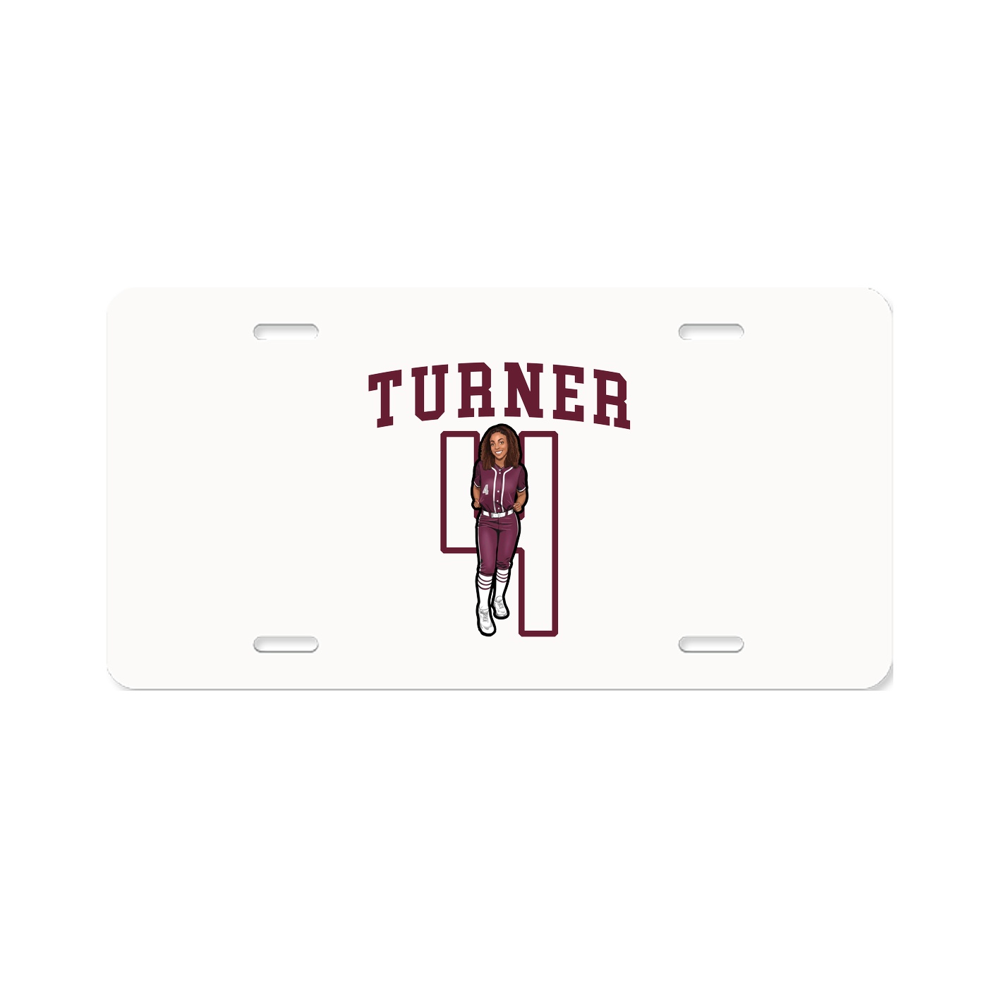 Aluminum License Plate