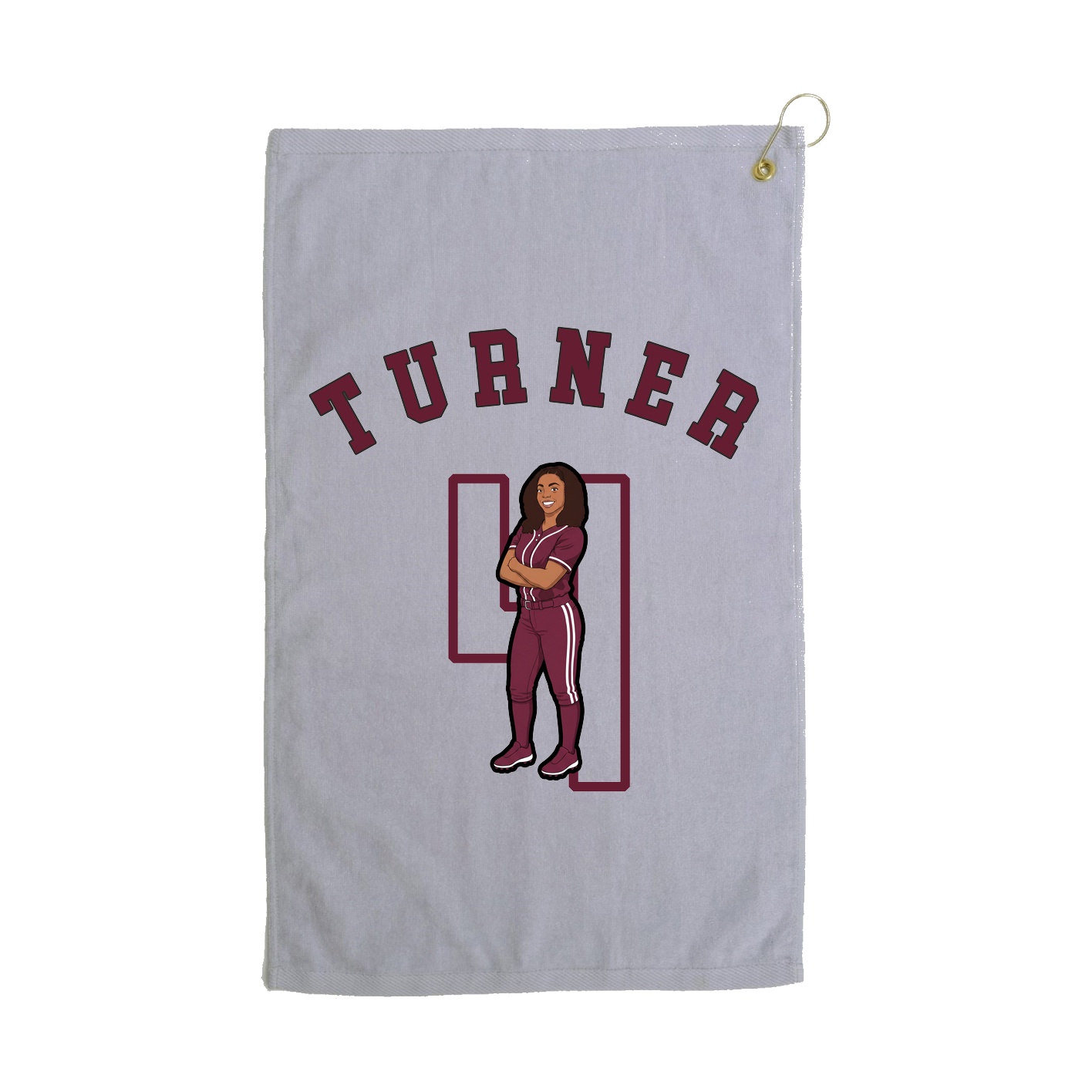 Golf Towel — Shirsey Arch in Grey