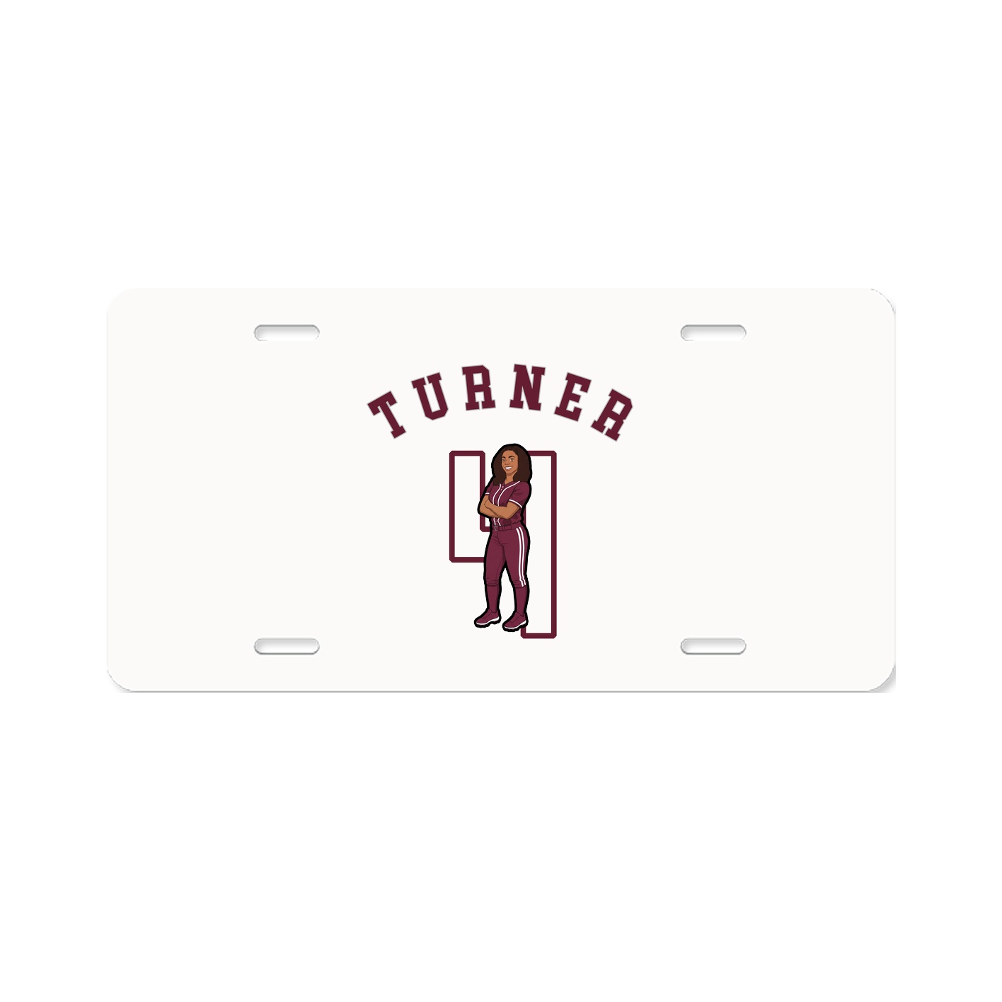 License Plate — Shirsey Arch in Classic