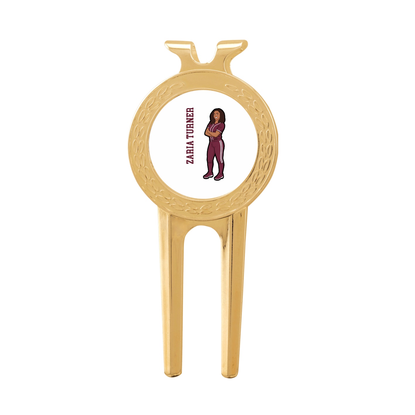 Divot Tool with Ball Marker — Name Vertical in Classic