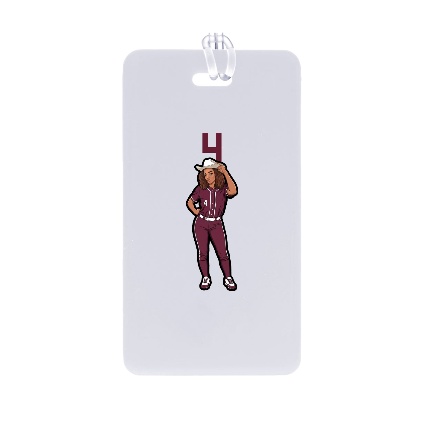 Bag Tag — Number Top in Classic