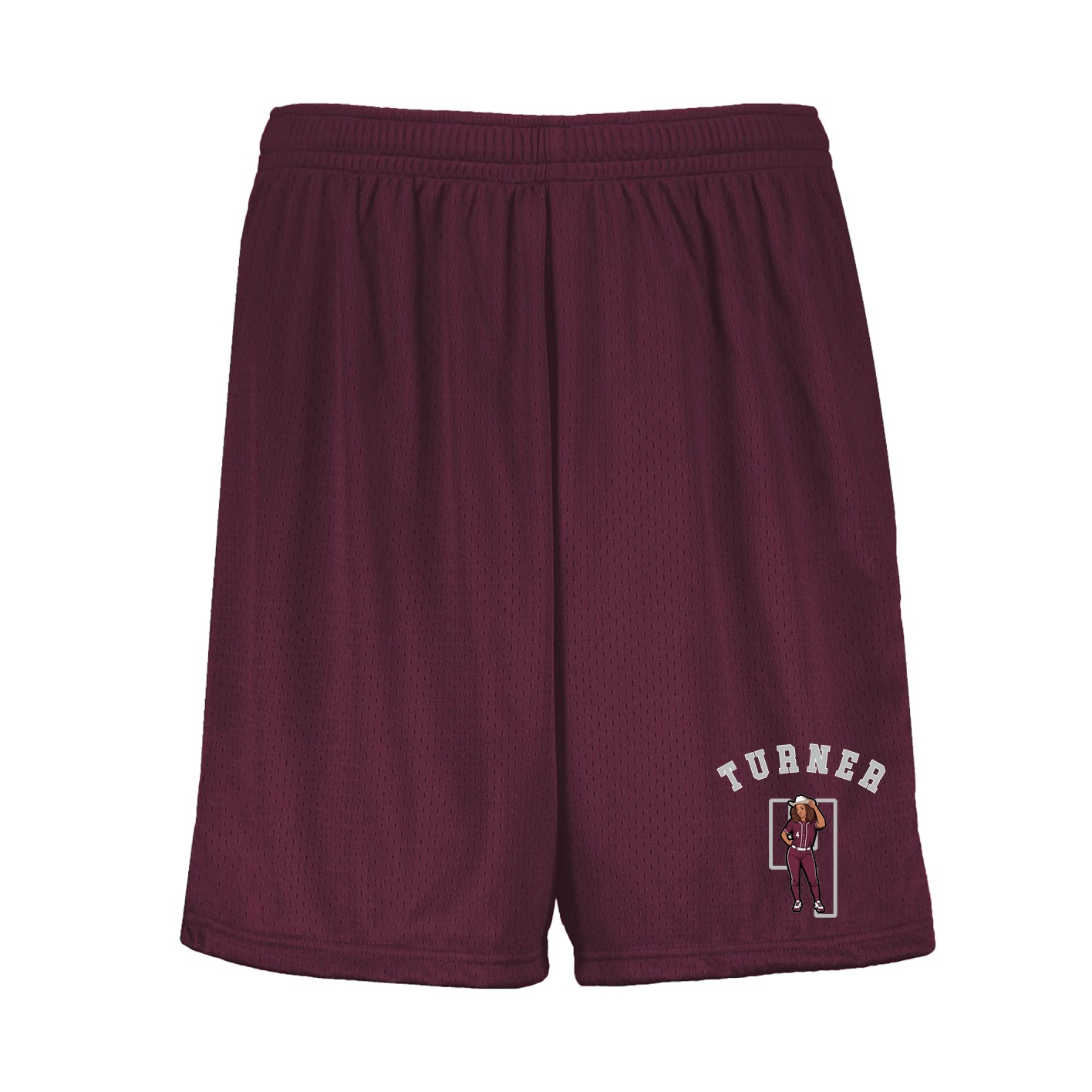 Shorts — Shirsey Arch in Maroon