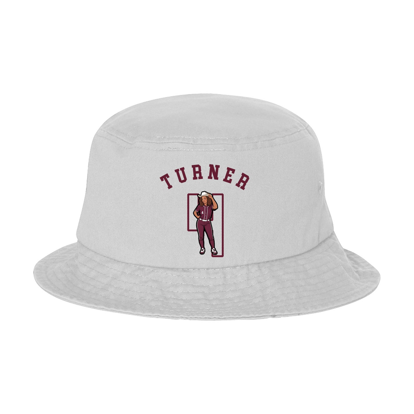 Bucket Cap — Shirsey Arch in White