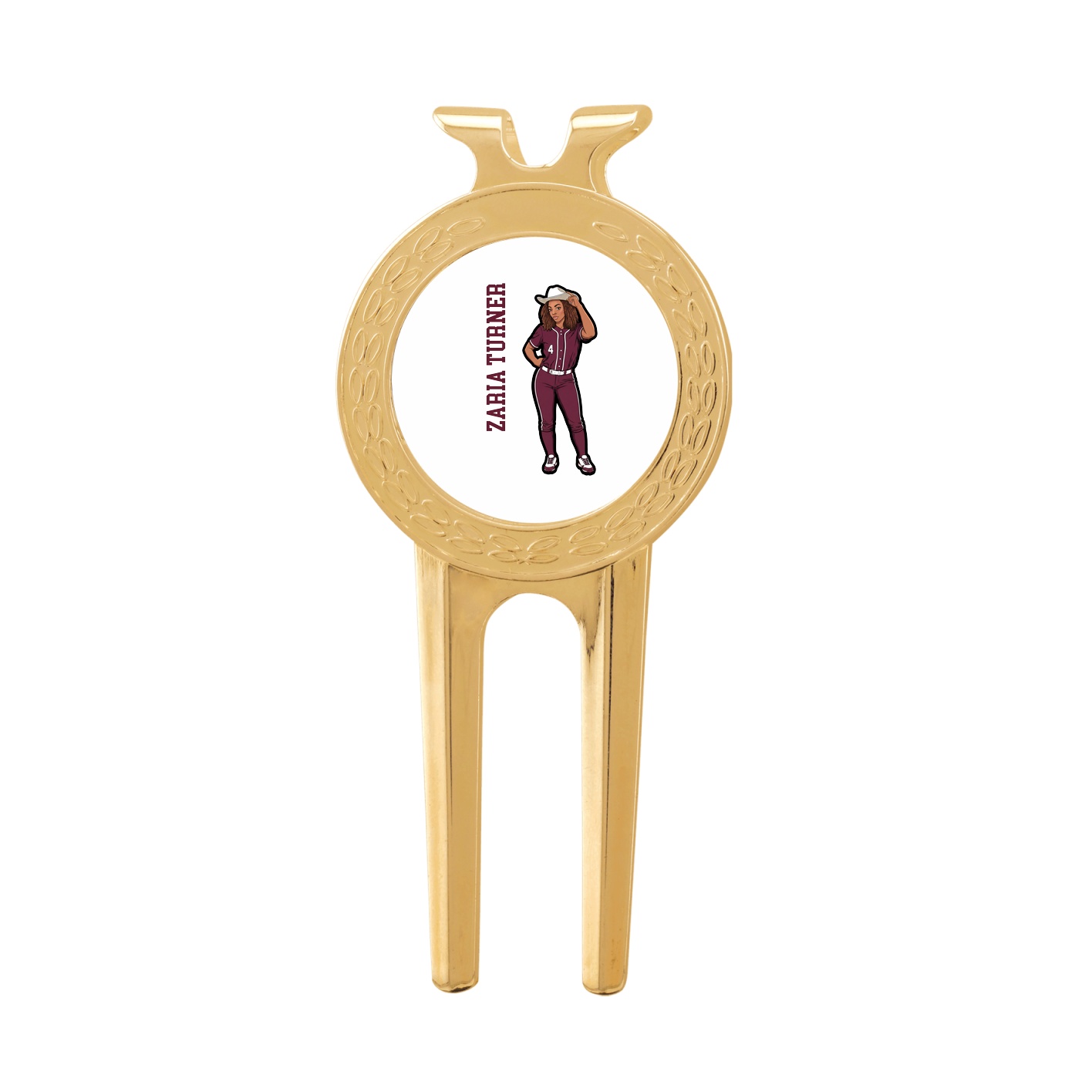 Divot Tool with Ball Marker — Name Vertical in Classic
