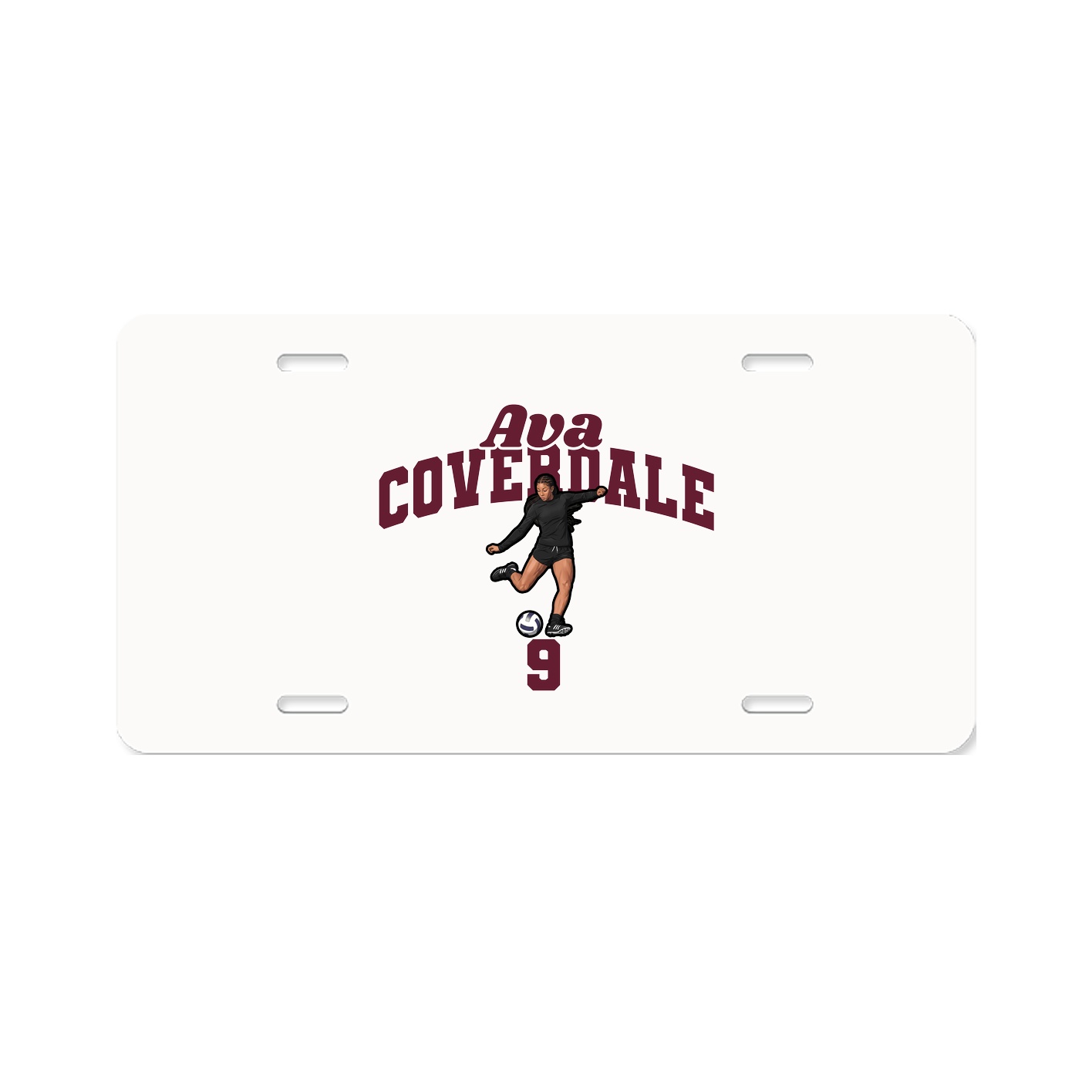 License Plate — Signature Arch in Classic