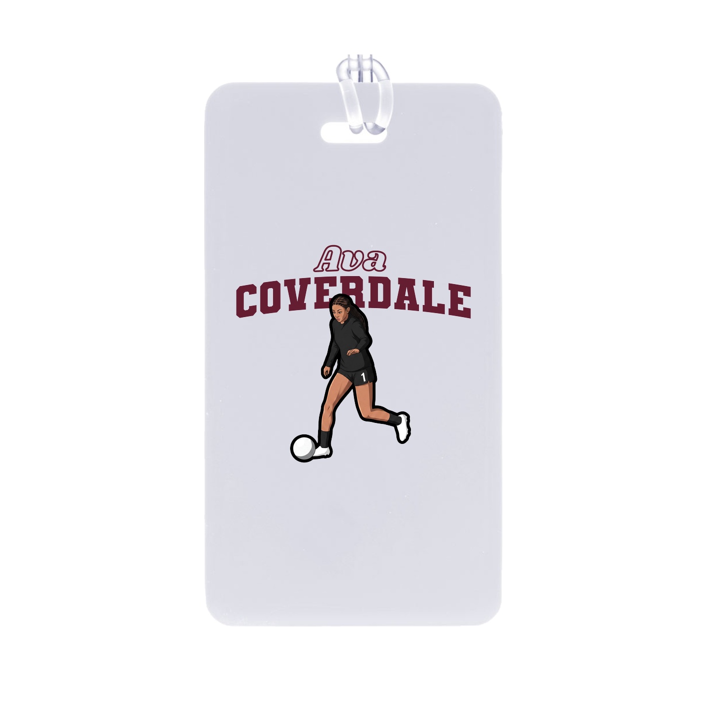 Bag Tag — Name Arch in Classic
