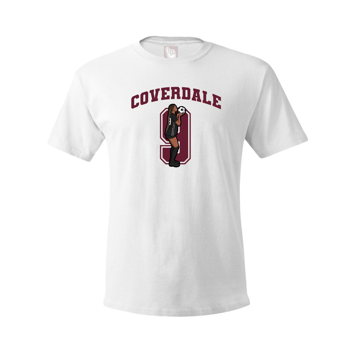 Tee — Number in White
