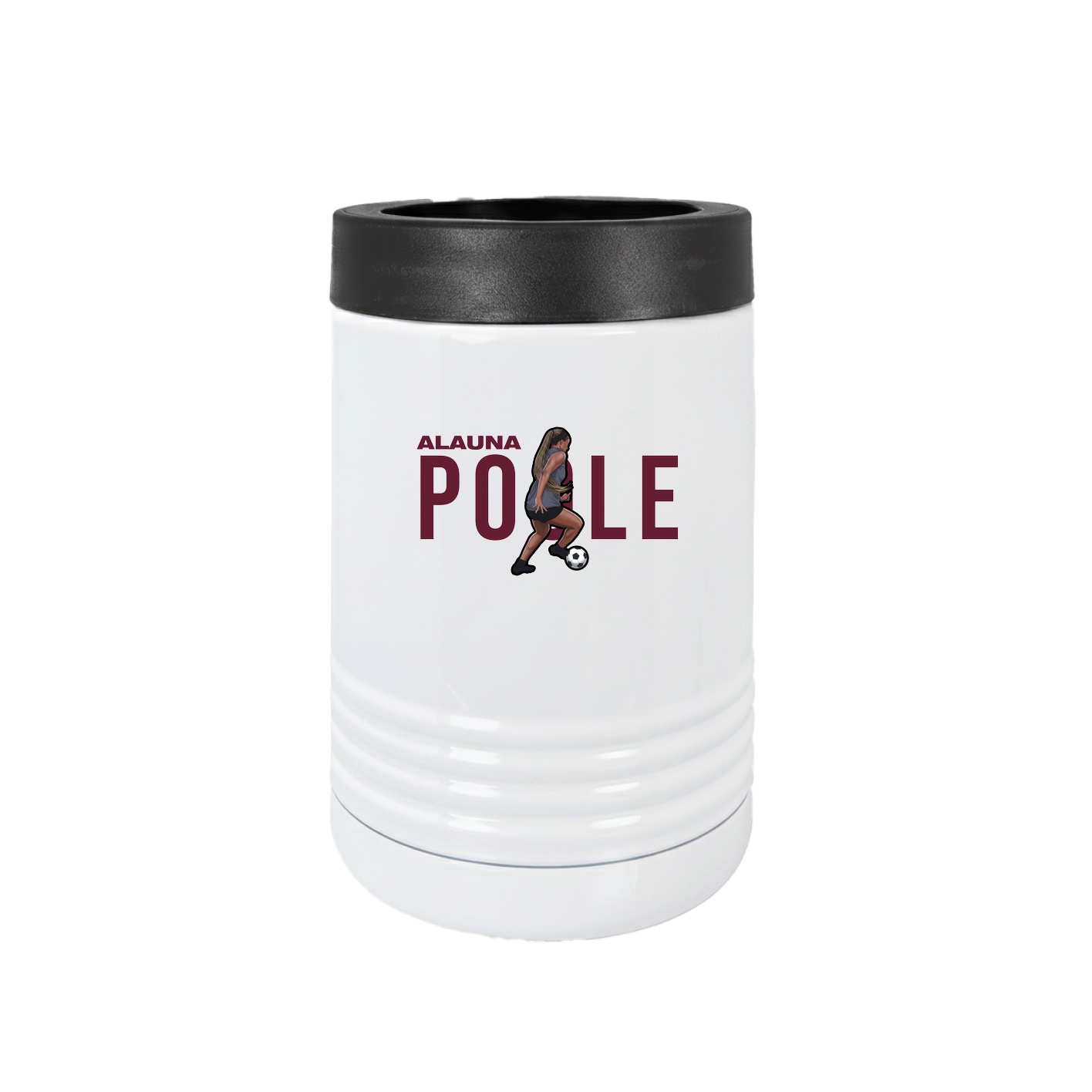 Beverage Holder — Player Name in White