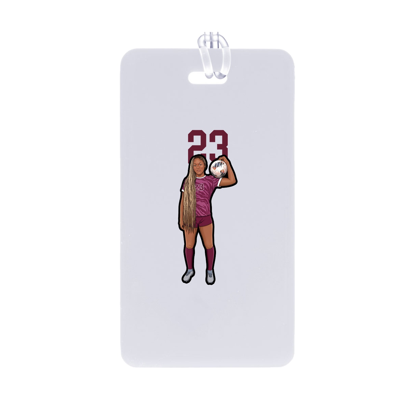 Bag Tag — Number Top in Classic