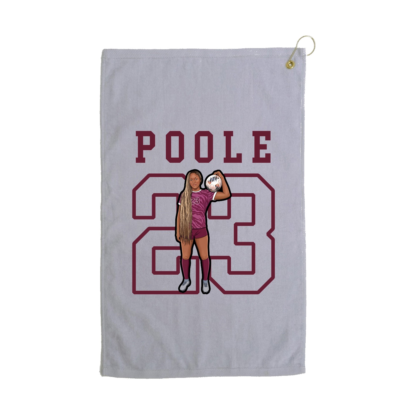 Golf Towel — Shirsey in Grey