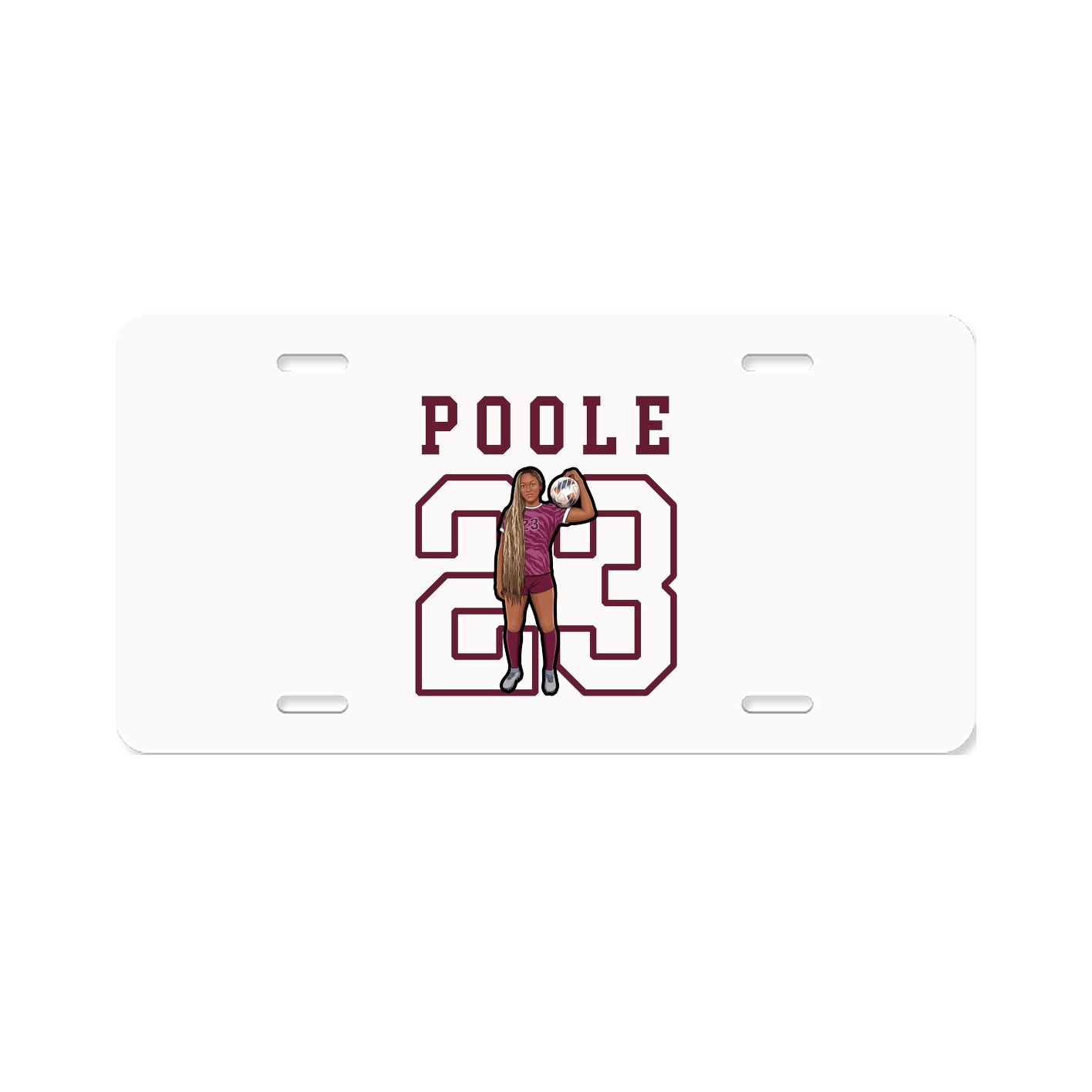 License Plate — Shirsey in Classic