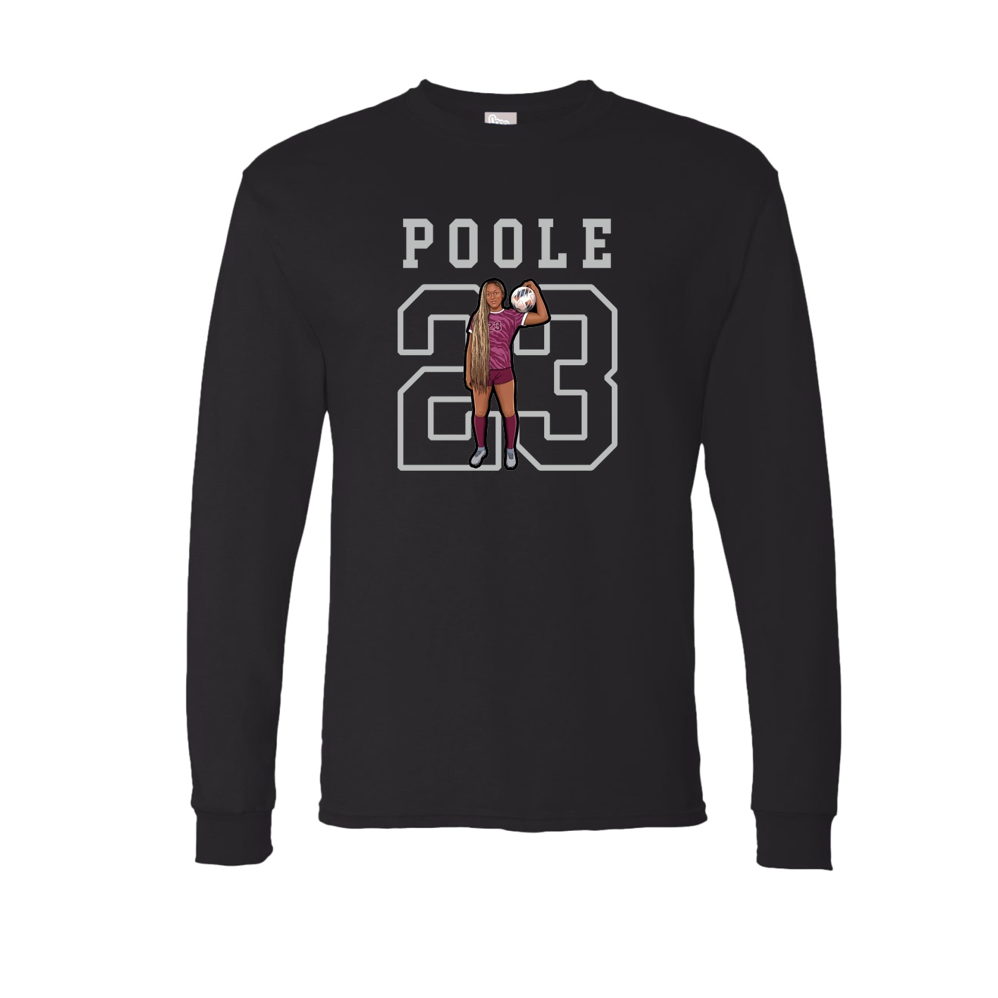 Long Sleeve Tee — Shirsey in Black