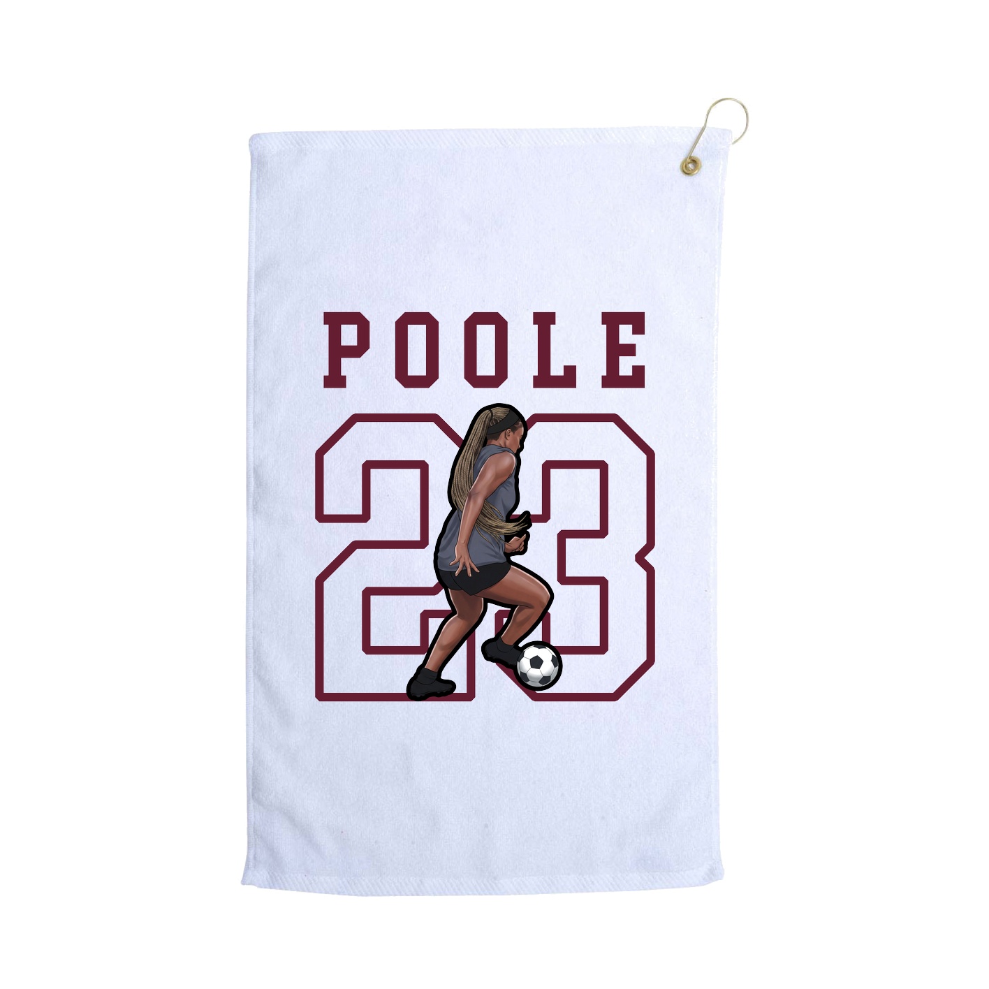 Golf Towel — Shirsey in White