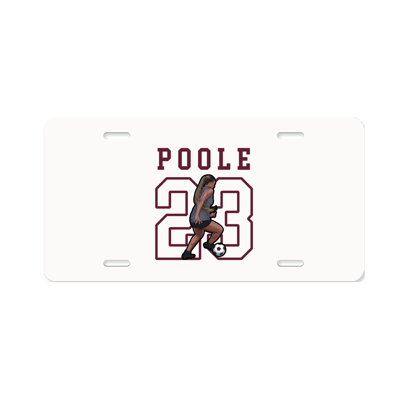 License Plate — Shirsey in Classic