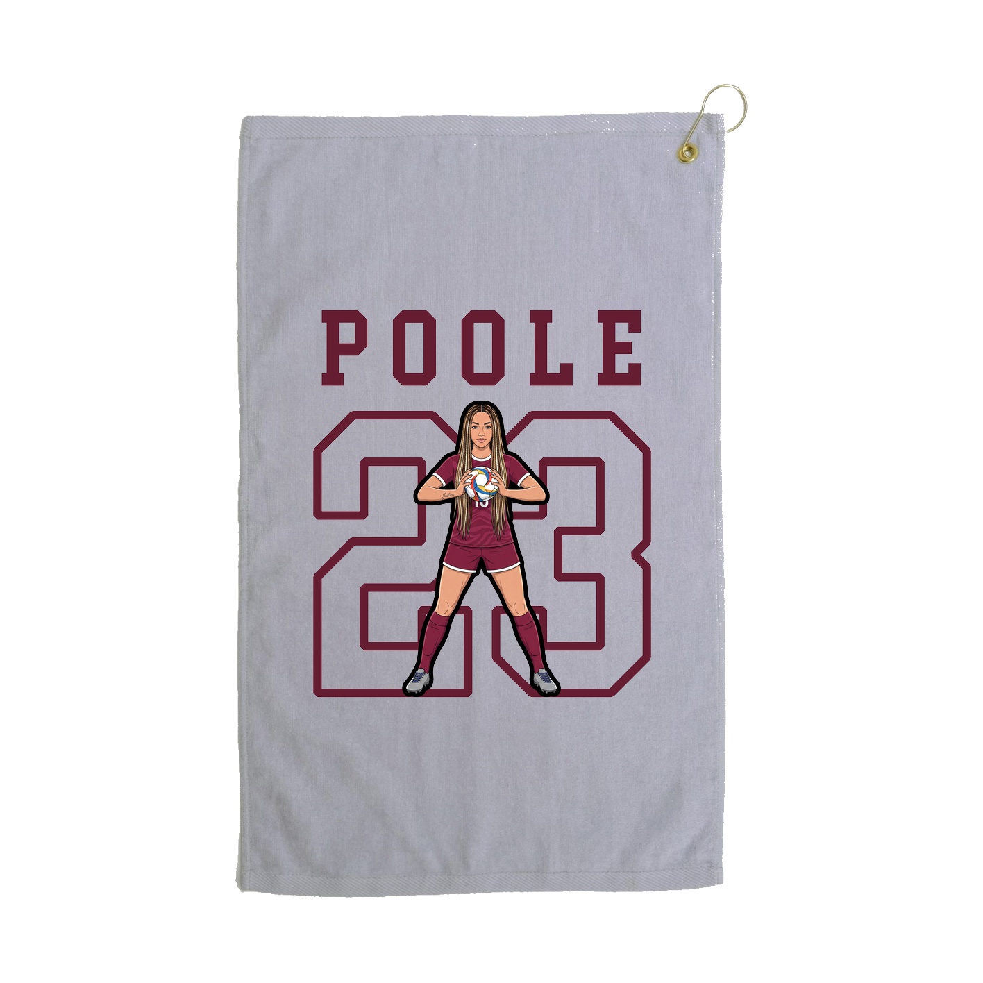 Golf Towel — Shirsey in Grey