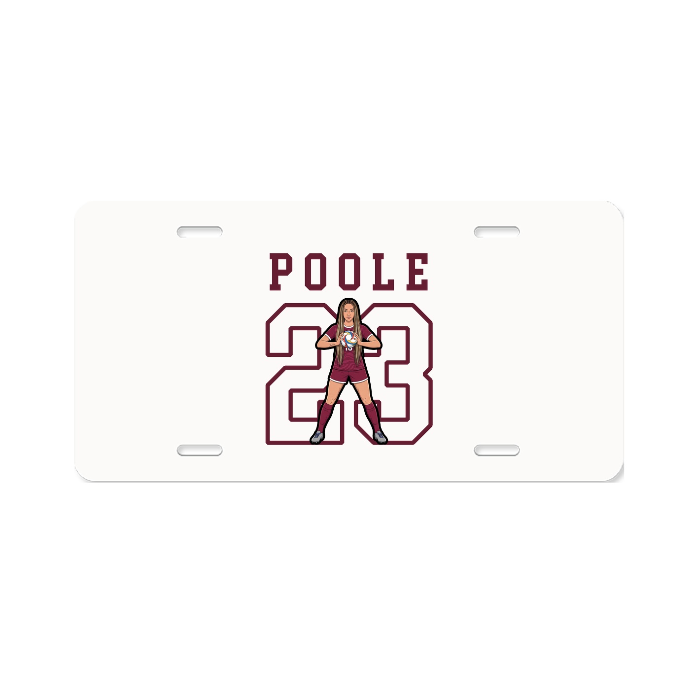 License Plate — Shirsey in Classic