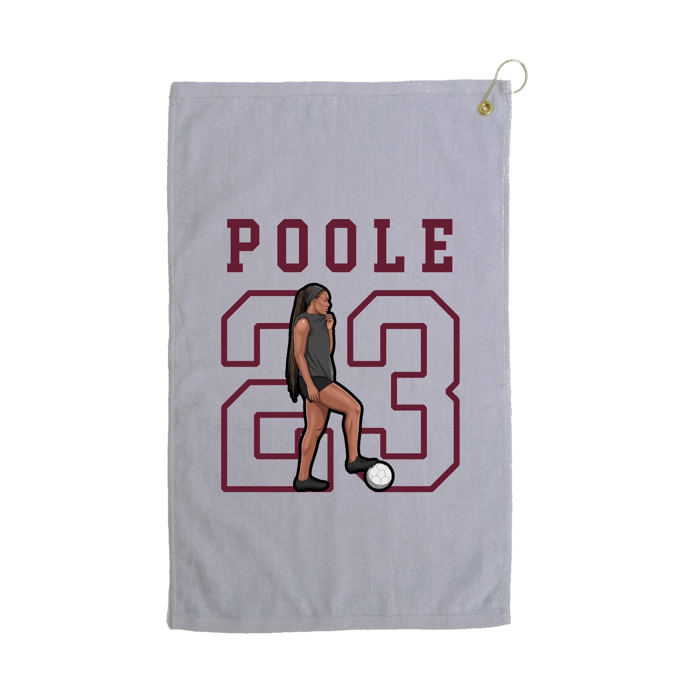 Golf Towel — Shirsey in Grey