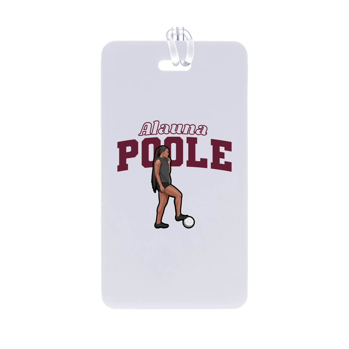 Bag Tag — Name Arch in Classic