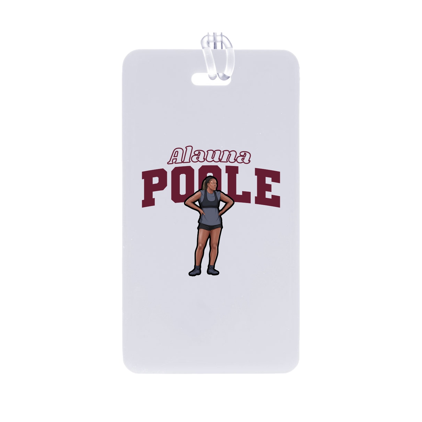Bag Tag — Name Arch in Classic
