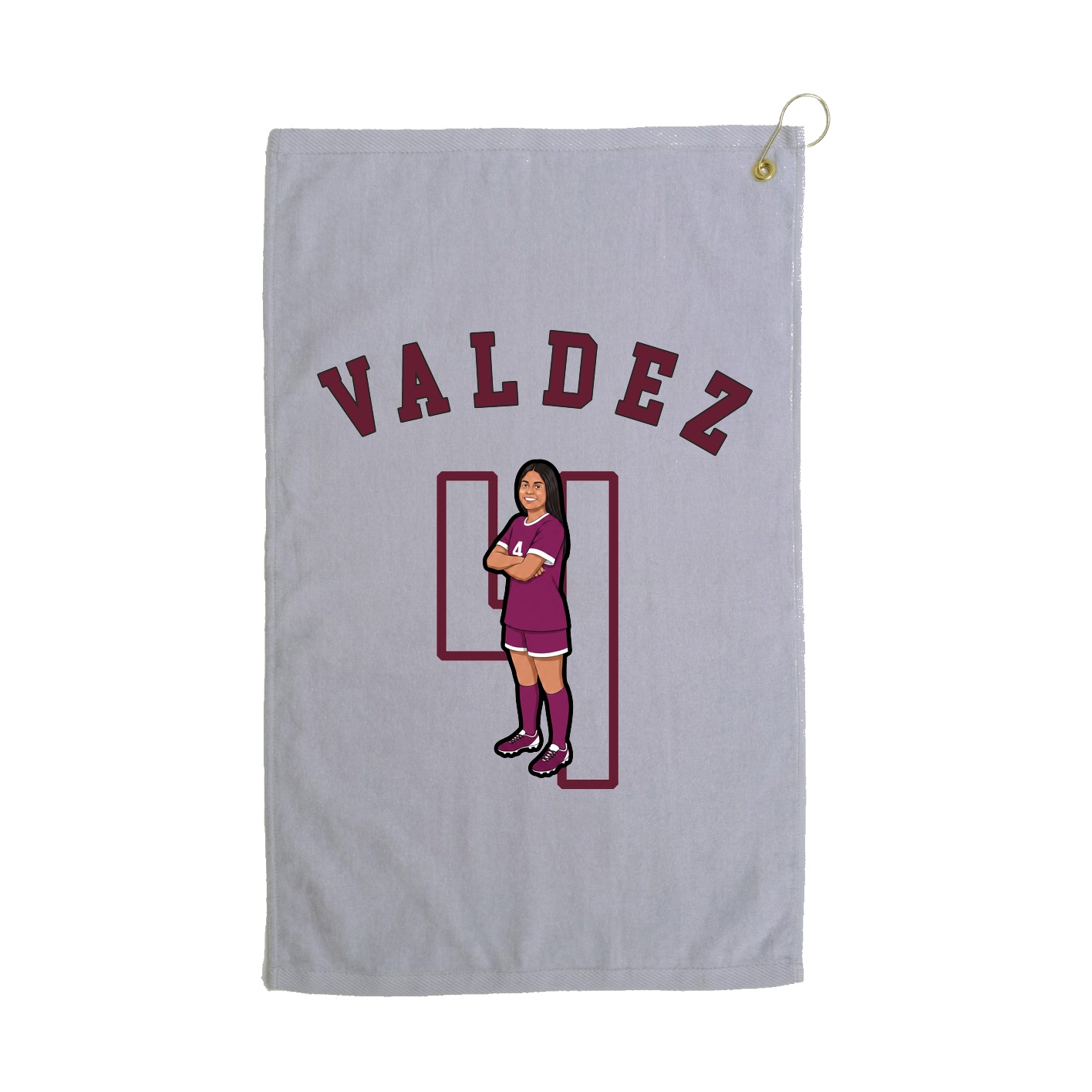 Golf Towel — Shirsey Arch in Grey