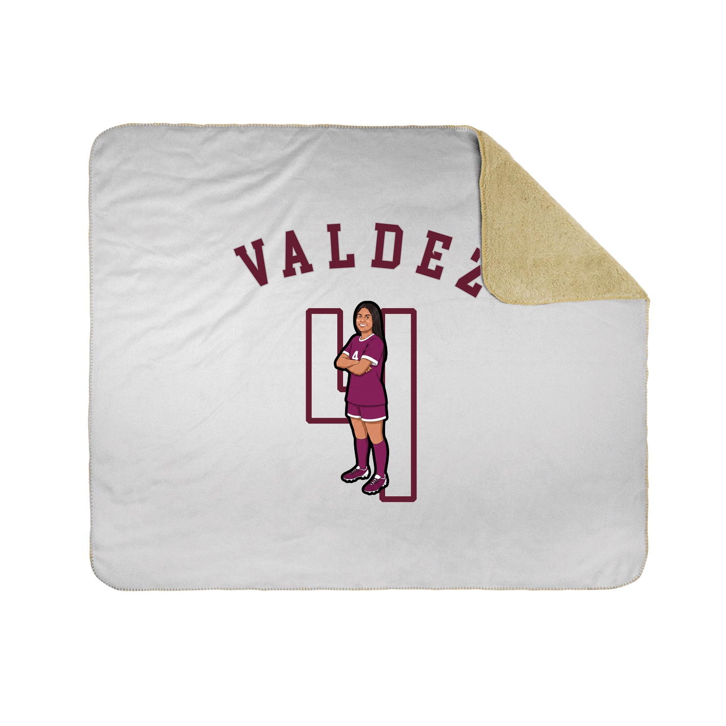 Throw Blanket — Shirsey Arch in White