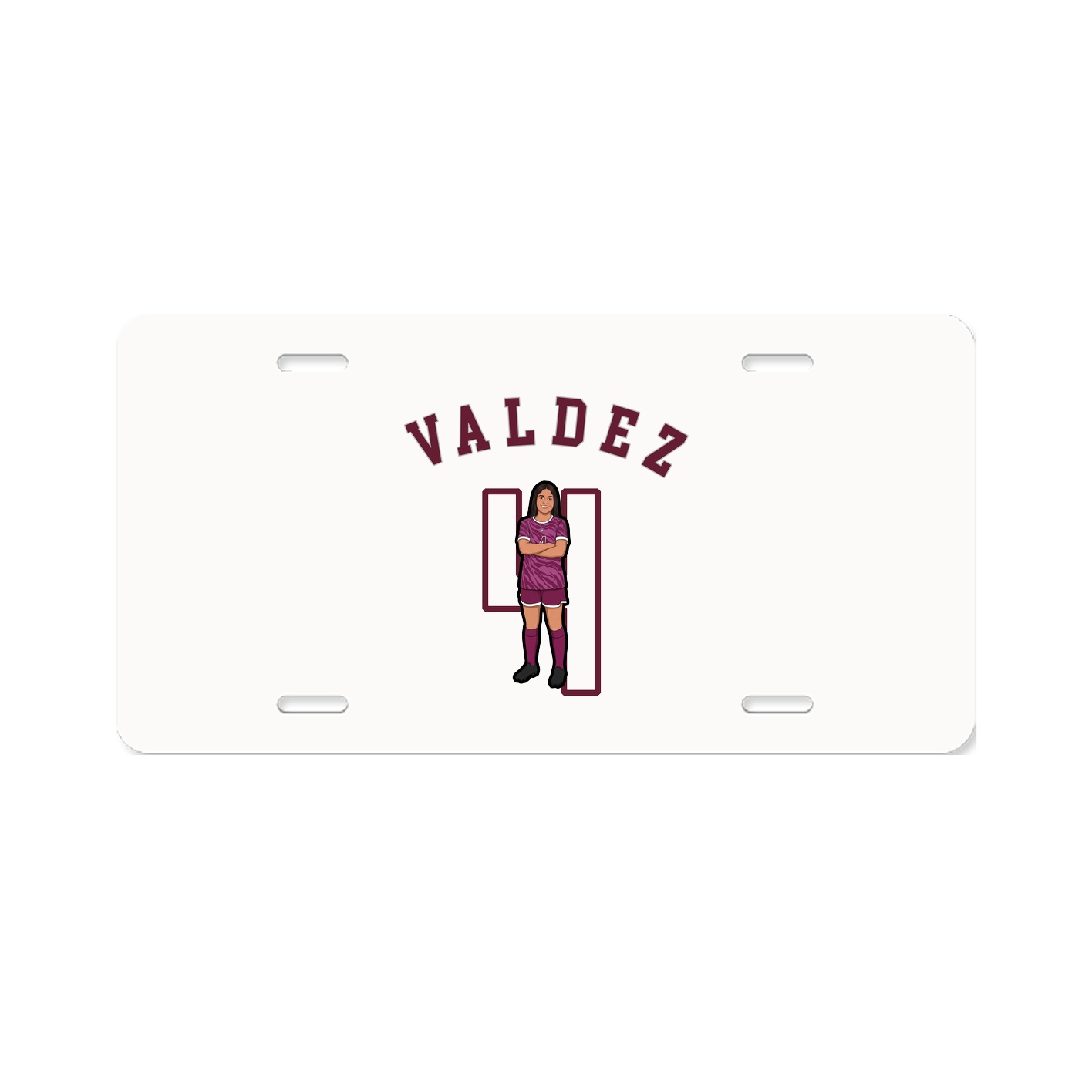 License Plate — Shirsey Arch in Classic