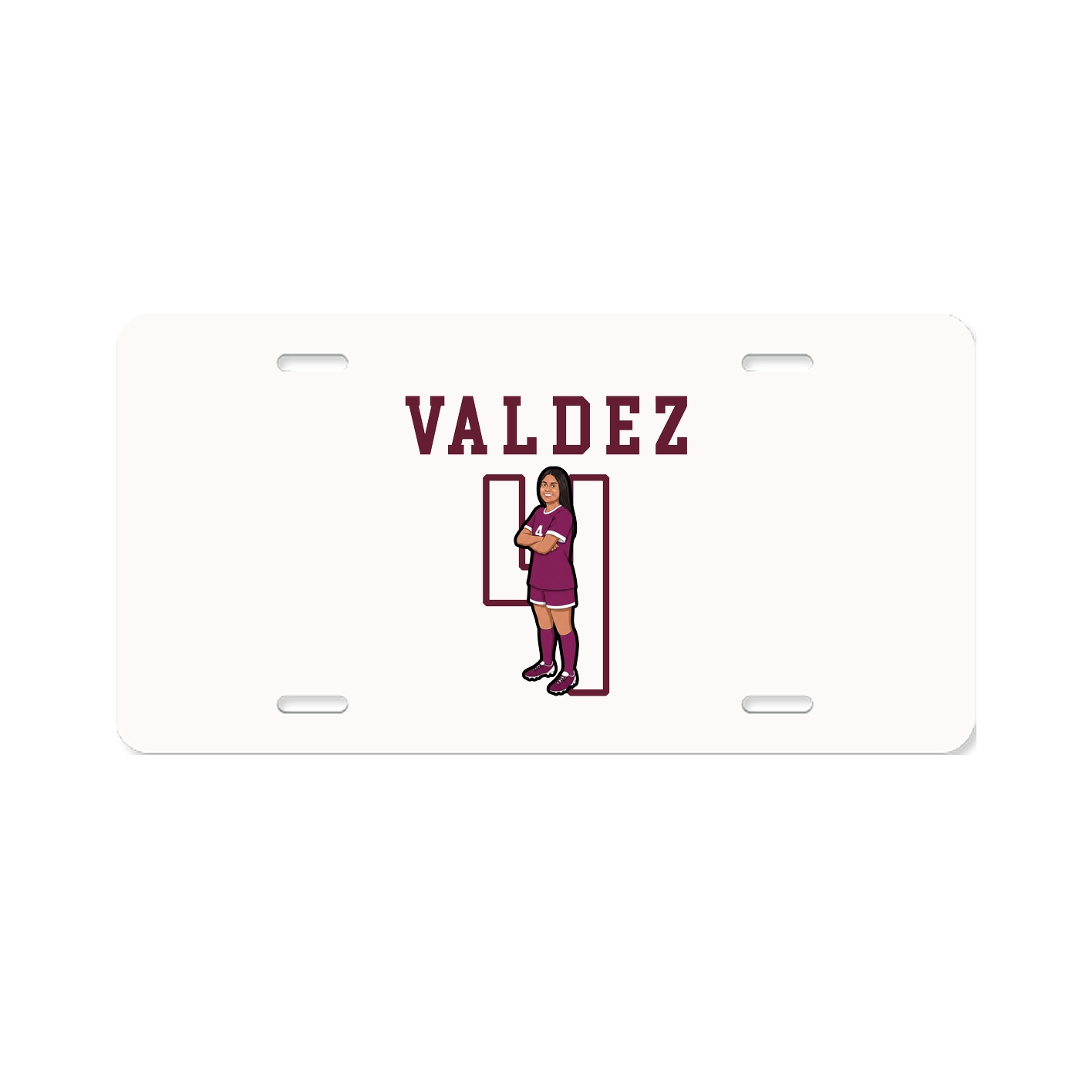 License Plate — Shirsey in Classic