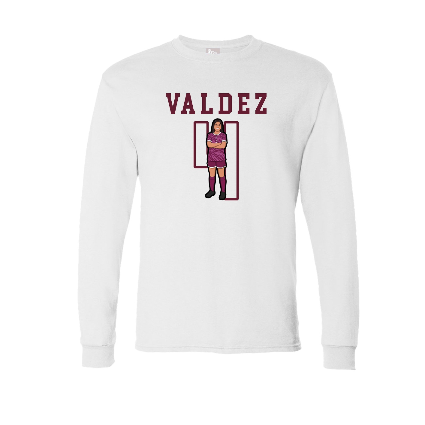 Long Sleeve Tee — Shirsey in White