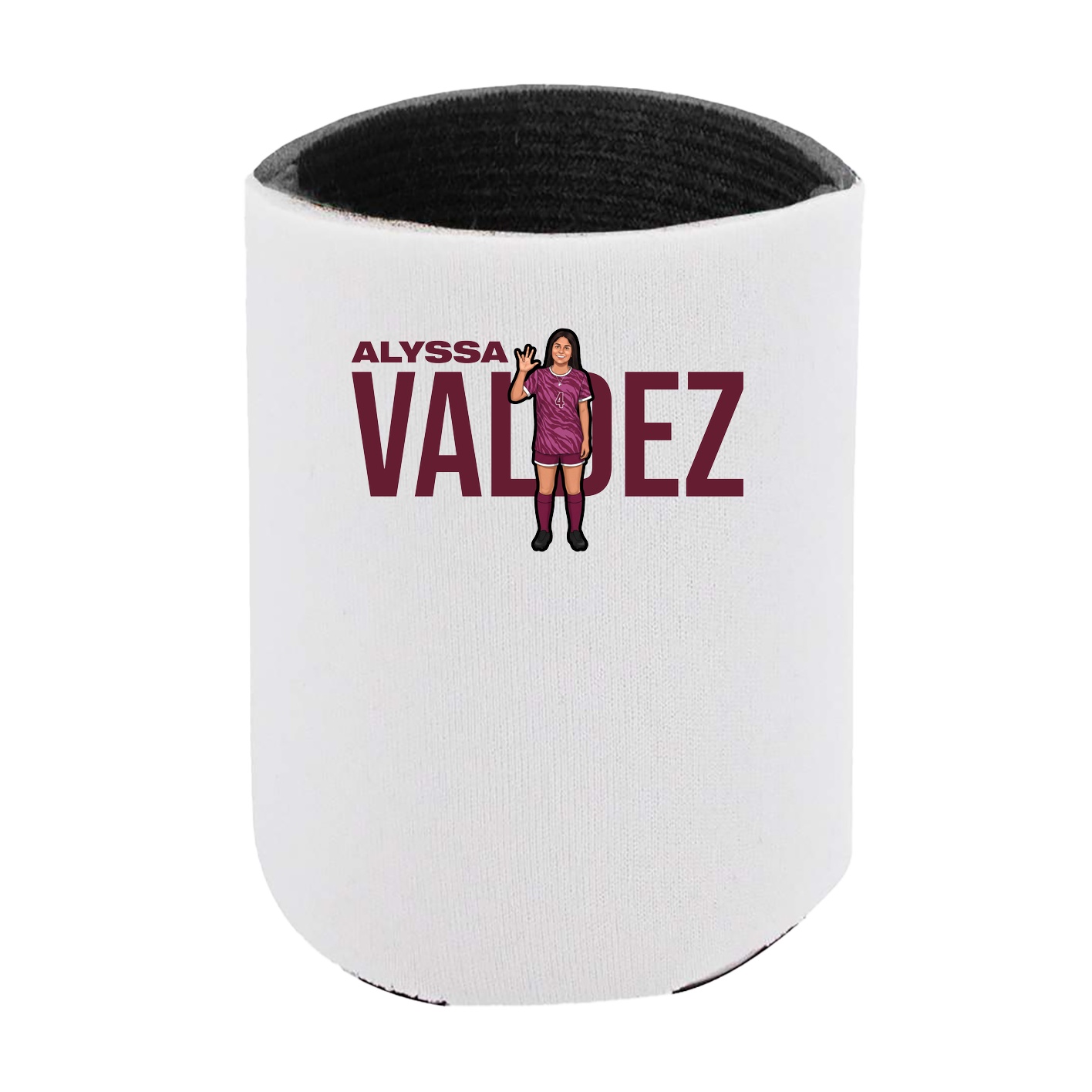 Can Holder — Player Name in White