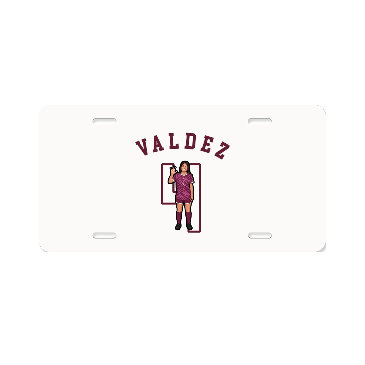 License Plate — Shirsey Arch in Classic