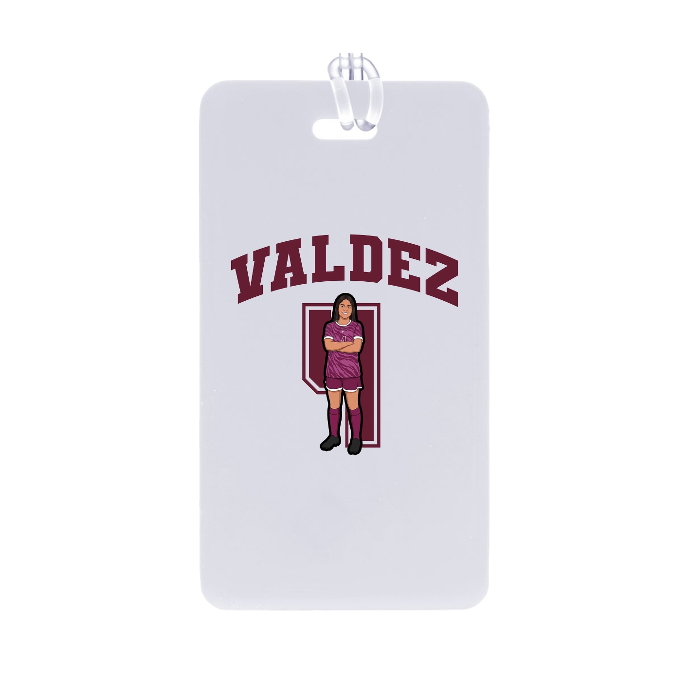 Bag Tag — Number in Classic
