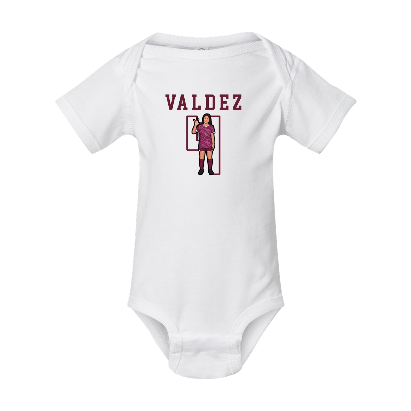 Baby Onesie — Shirsey in White