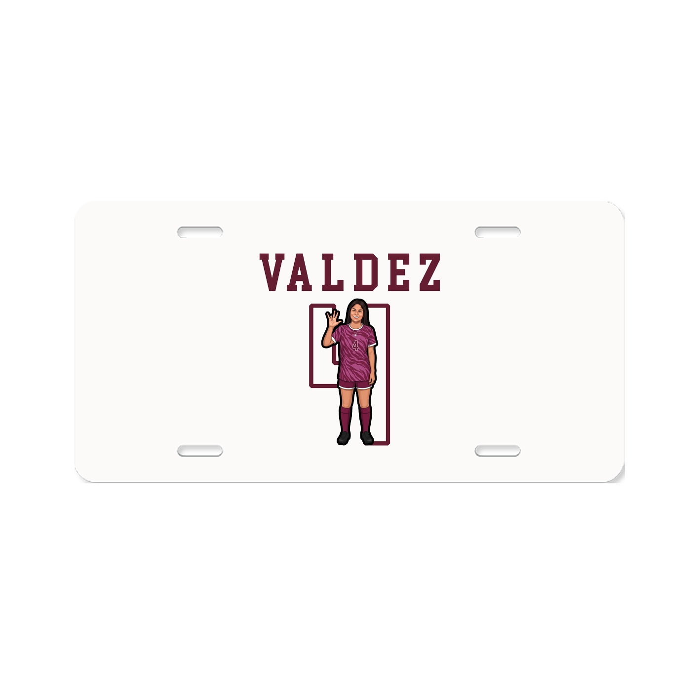 License Plate — Shirsey in Classic