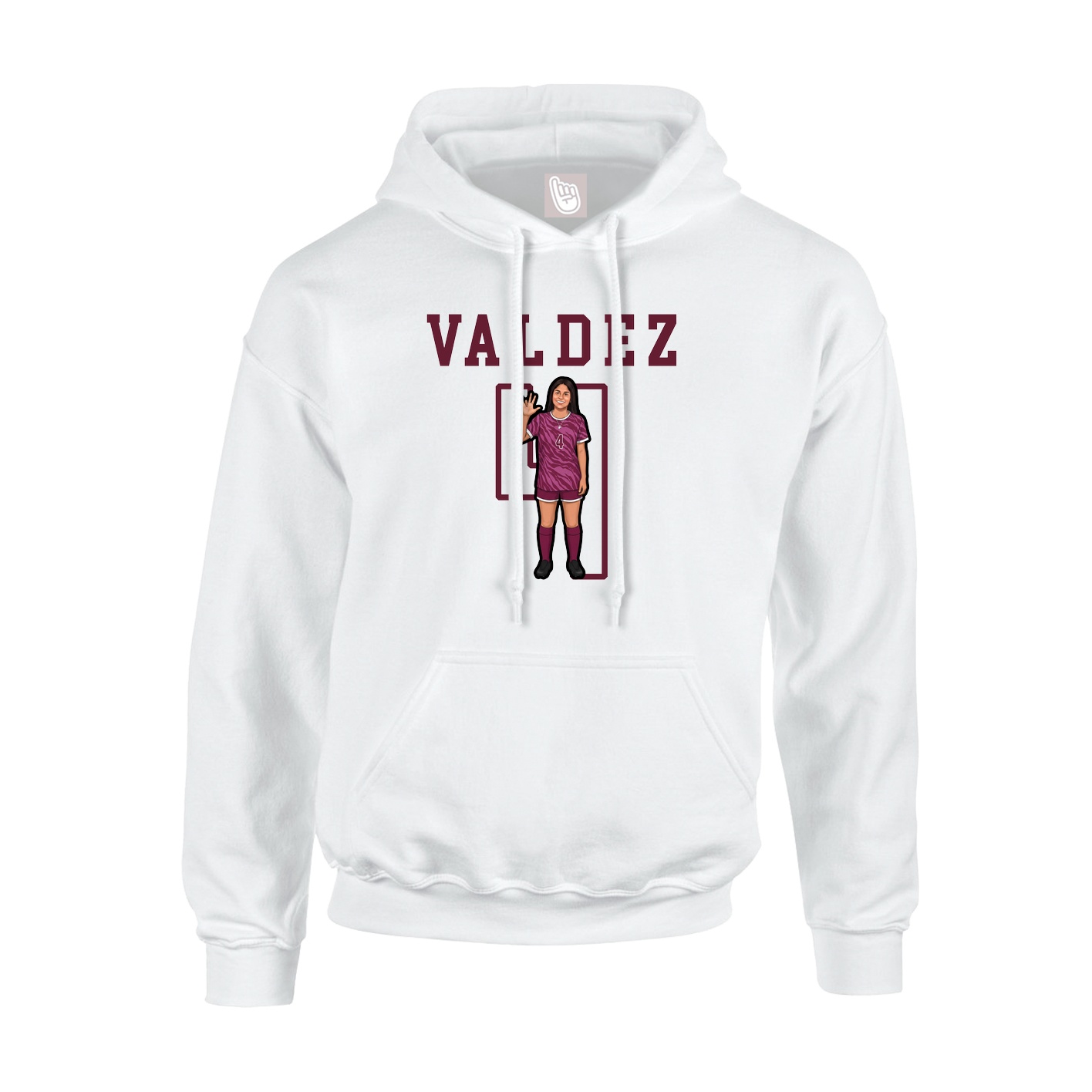 Youth Hoodie — Shirsey in White