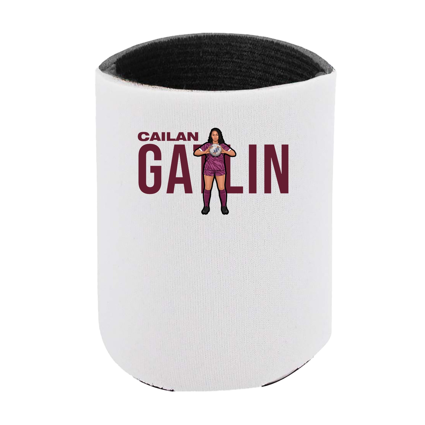 Can Holder — Player Name in White