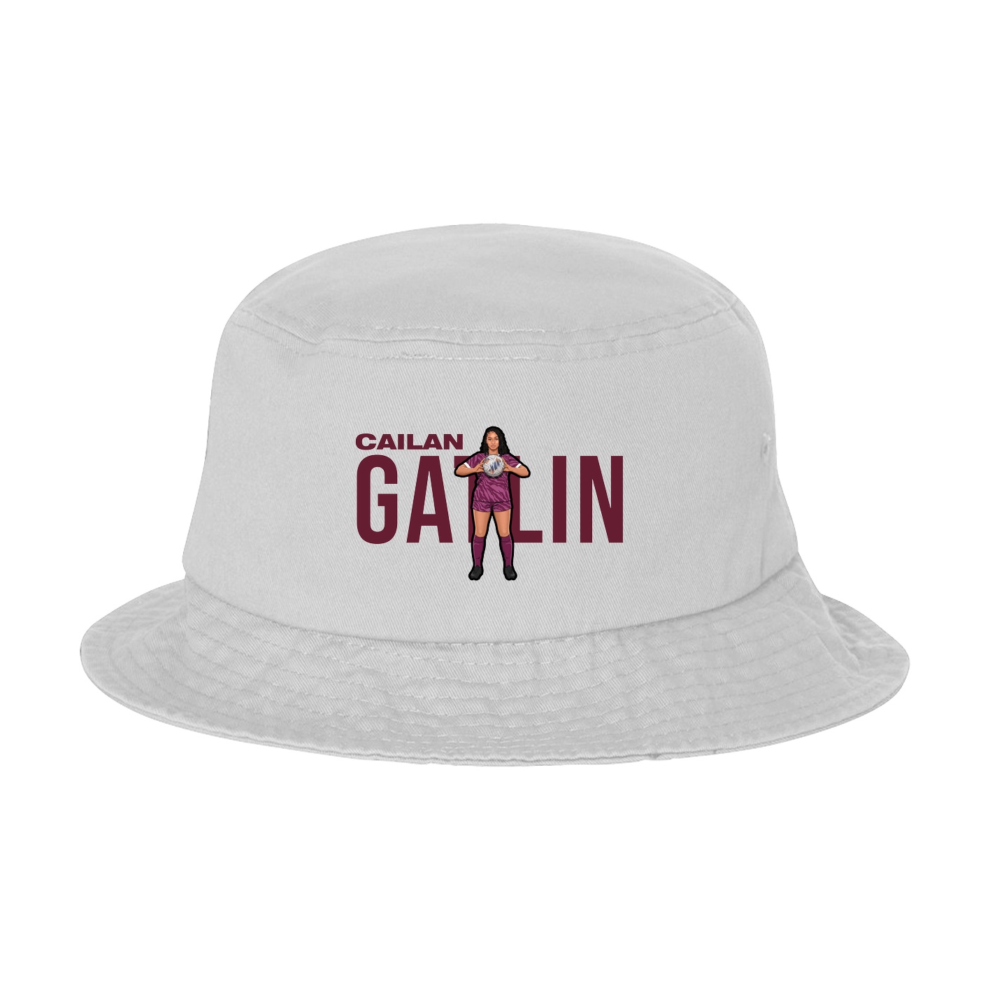 Bucket Cap — Player Name in White