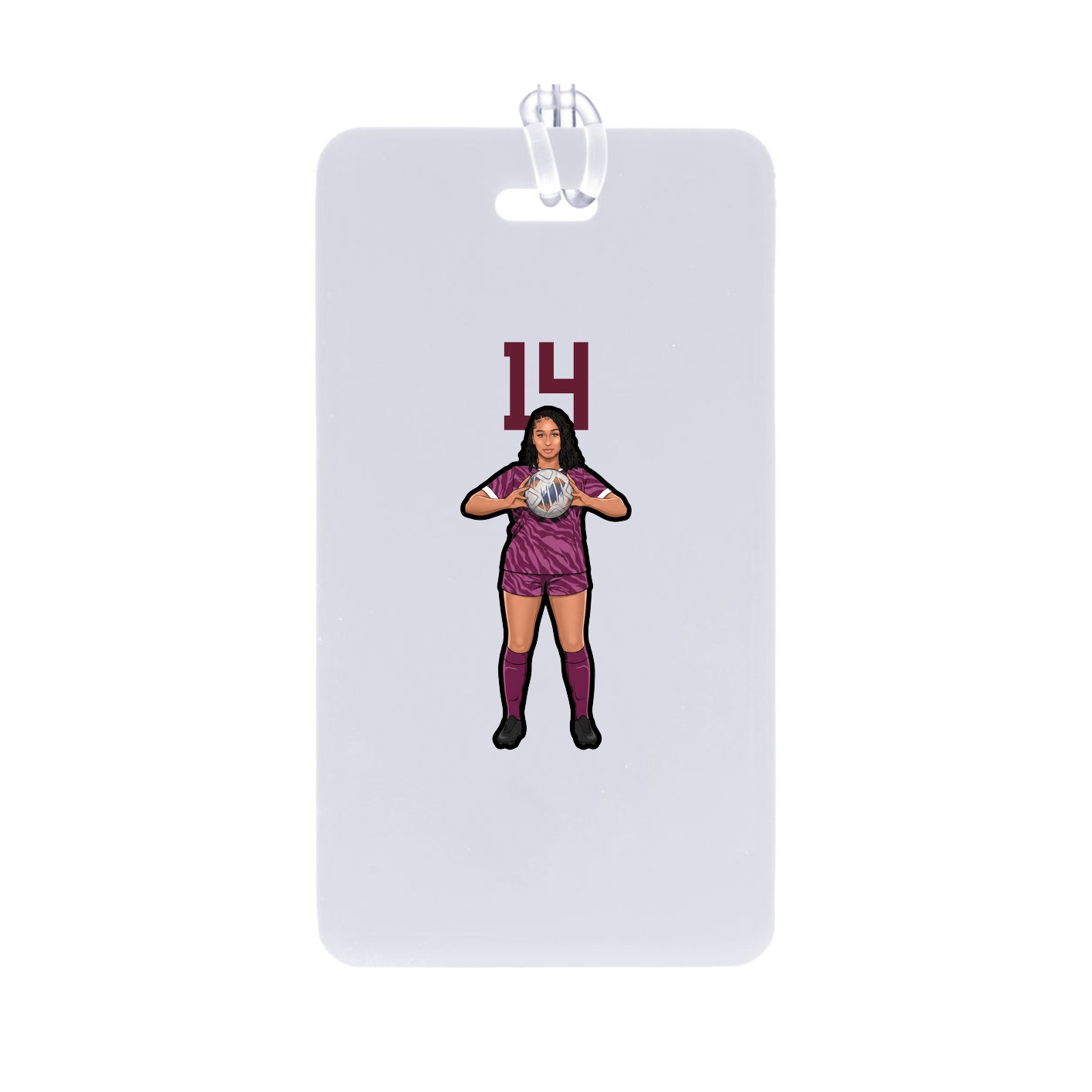 Bag Tag — Number Top in Classic