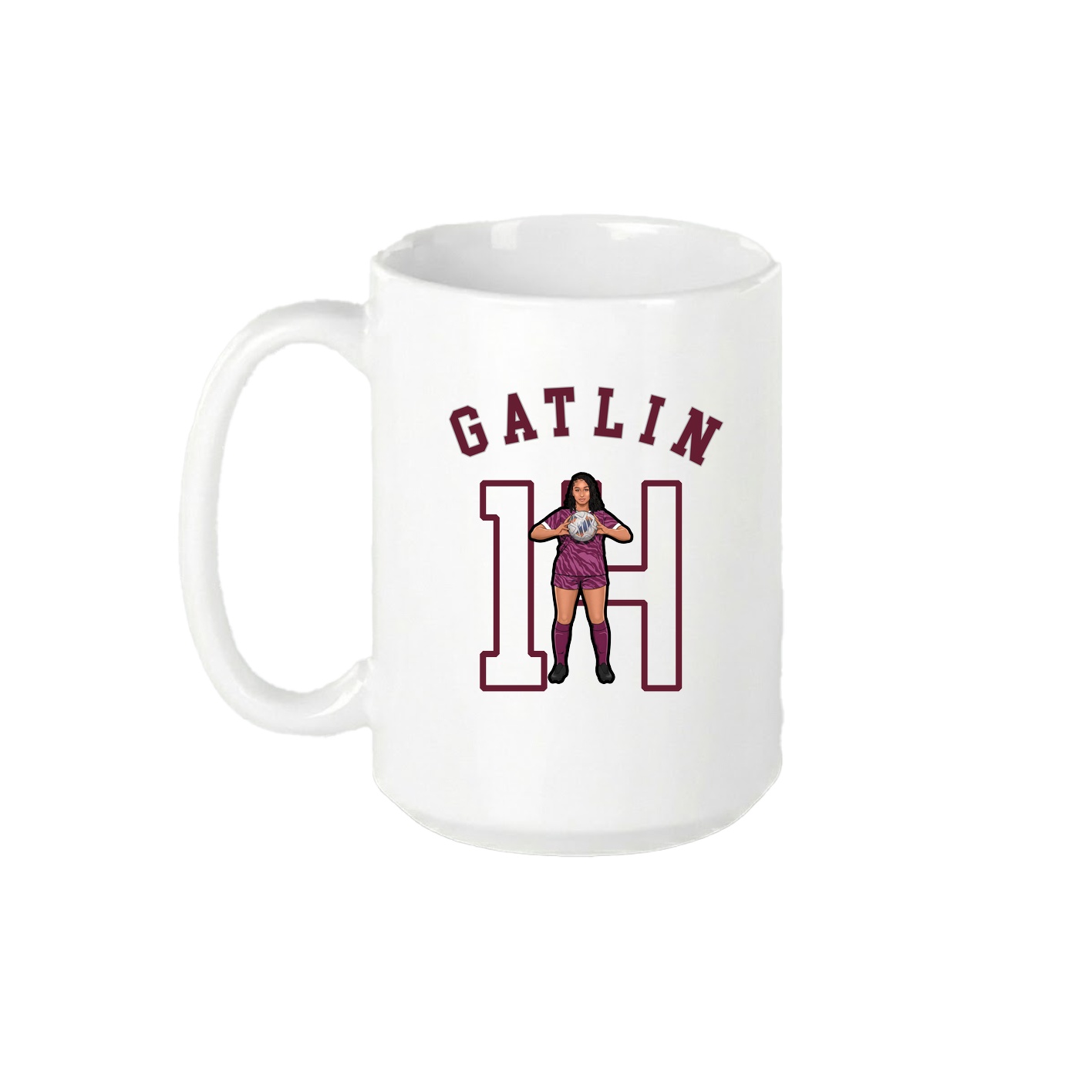 15oz Coffee Mug — Shirsey Arch in White