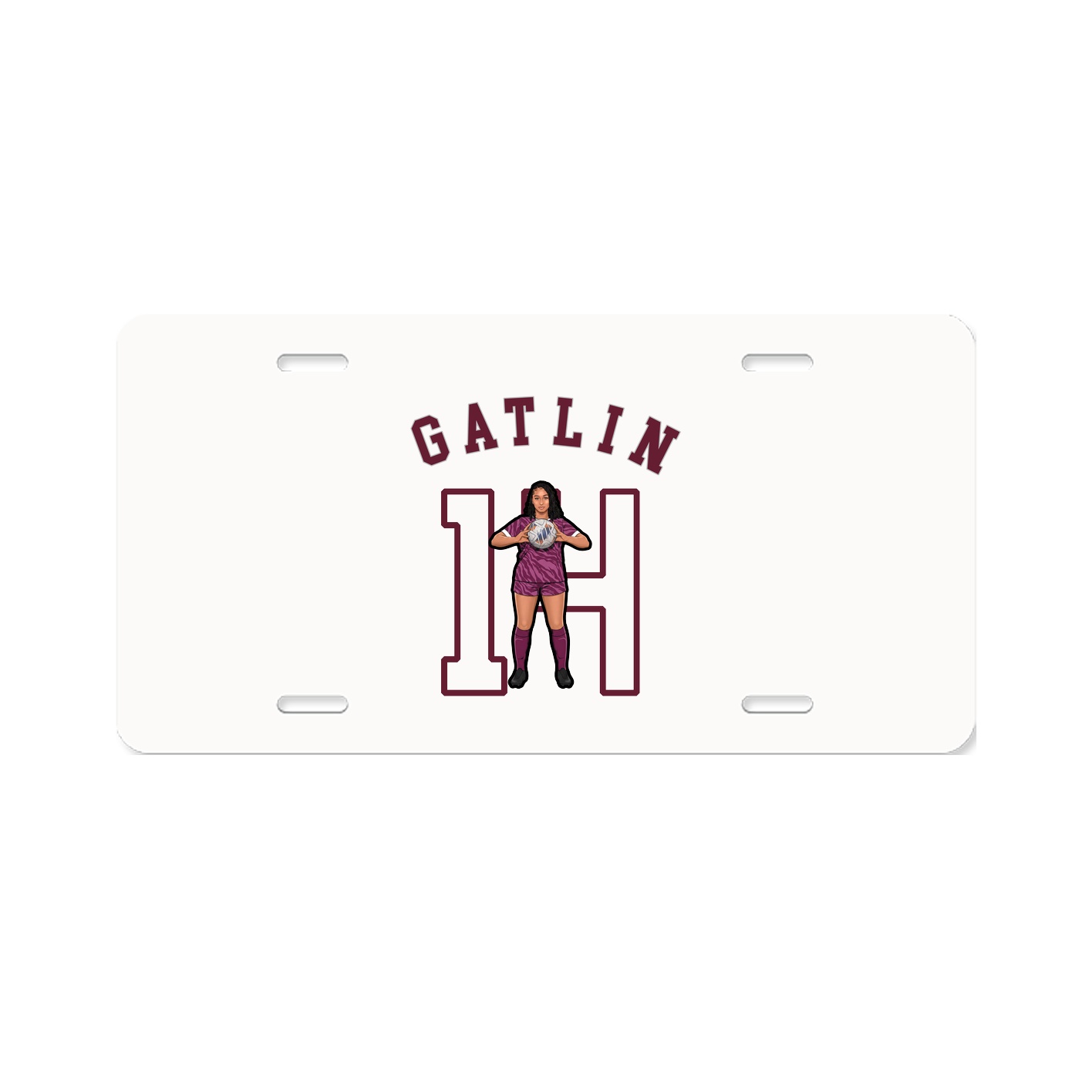 License Plate — Shirsey Arch in Classic
