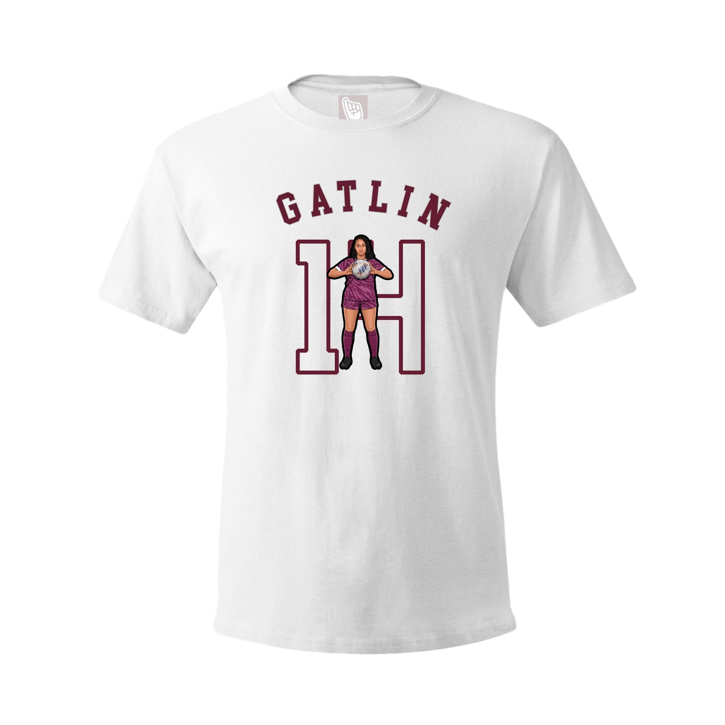 Tee — Shirsey Arch in White
