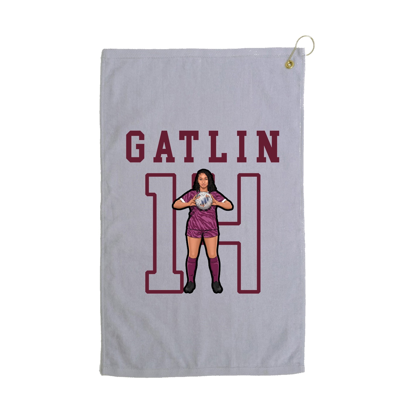 Golf Towel — Shirsey in Grey